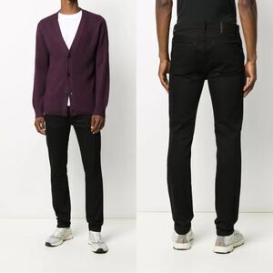 Acne Studios North Stay Black Mid-rise skinny jeans in Black